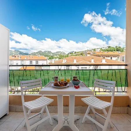 Le Felix Faure Hyper Centre Terrasse Proche Mer Mentona
